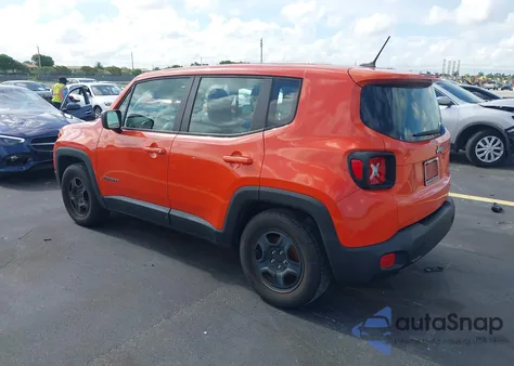 2017 Jeep Renegade Sport Fwd from USA, damaged, VIN ZACCJAAB6HPF88556